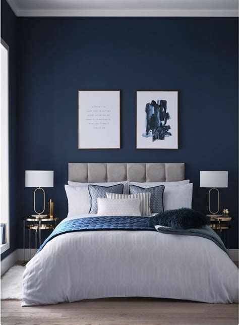 Grey Bedrooms With Navy Bedding Bedding Design Ideas