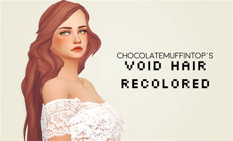 My Sims 4 Blog Void Hair Recolors By Pxelpink