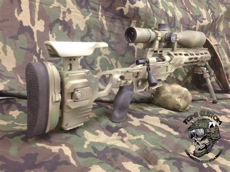 Special Camo Sniper Rifle With Scope Toms Custom Guns