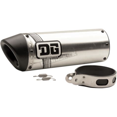 After installing i felt the increased torque at. DG Universal V2 4-Stroke Slip-On Muffler - 071-9000 ...