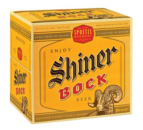 Shiner Bock Beer Shiner Craft Beer 12 Pack 12 Fl Oz Bottles 44