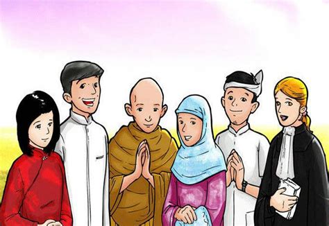 Gambar Poster Keragaman Agama Di Indonesia Keragaman Agama Di