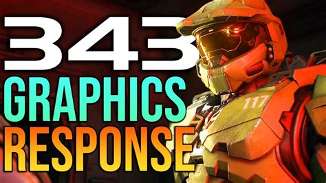 343s Response To Halo Infinites Bad Graphics Youtube