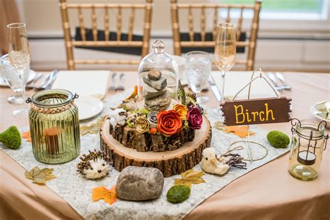 See more ideas about wedding, dream wedding, nature wedding. Natural Fall DIY Cairn Hiking Centerpieces www ...