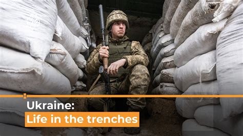 Life In The Frontline Trenches For Ukraines Soldiers Youtube