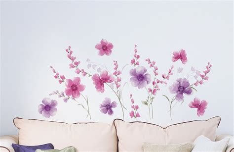Wallpops Home Decor Line Spring Flowers Wall Decal And Reviews Wayfair