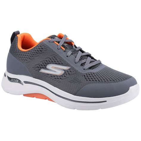 Skechers Go Walk Arch Fit Idyllic Mens Wide Fit Trainers Men From Charles Clinkard Uk