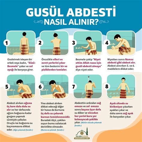 Gusül Abdesti Nasıl Alınır Kivi Tadında