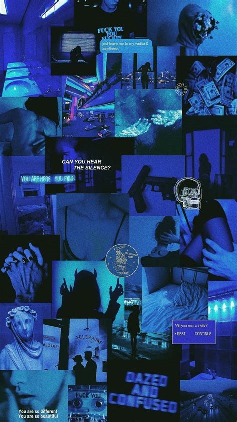 Dark Blue Aesthetic Tumblr Wallpapers Top Free Dark Blue Aesthetic Tumblr Backgrounds