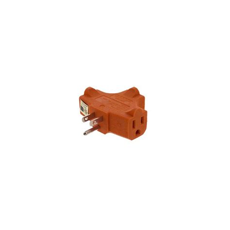 Shopro 15a 125v Triple Outlet Adaptor 0752dsp