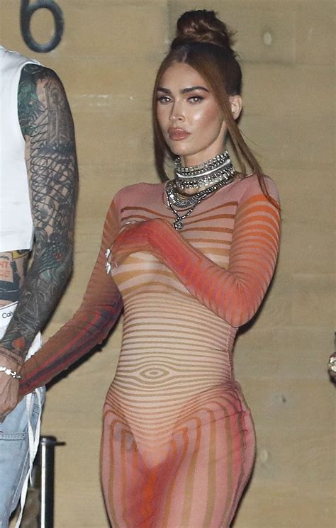 Megan Fox Hits Back At Haters Over See Through Dress Worldtimetodays