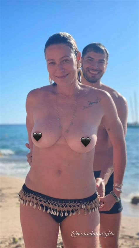 Luana Piovani Faz Topless Em Ibiza E Causa Euforia