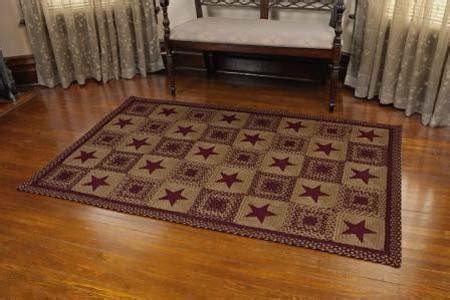 See more ideas about kitchen area rugs, kitchen rug, rugs. Country Star Wine Rectangular 5' x 8' Braided Rug by IHF ...
