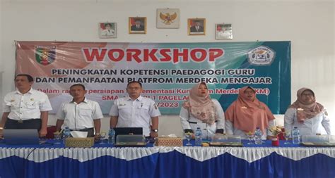 Workshop Implementasi Kurikulum Merdeka IKM Di SMA Negeri 1 Pagelaran