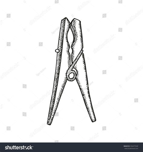 484 Clothes Peg Sketch Images Stock Photos And Vectors Shutterstock