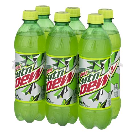 Mountain Dew Diet 6 Pack Of 169oz Bottles Garden Grocer