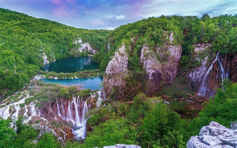 Plitvice Lakes National Park 4k Wallpaper