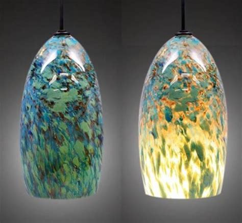 15 best collection of coloured glass pendant lights