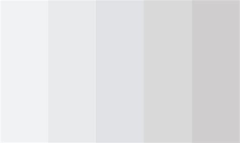 Grayish White Shades Color Palette Html Colors