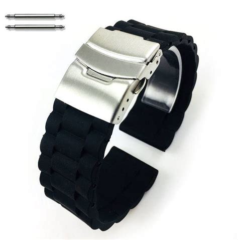 Citizen Black Rubber Silicone Replacement Watch Band Strap