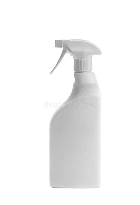 White Spray Bottle Stock Photo Image Of Container Liquid 61057562