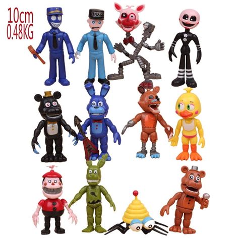 Five Nights At Freddys Fnaf Game Action Figures Doll Kid Children Toy