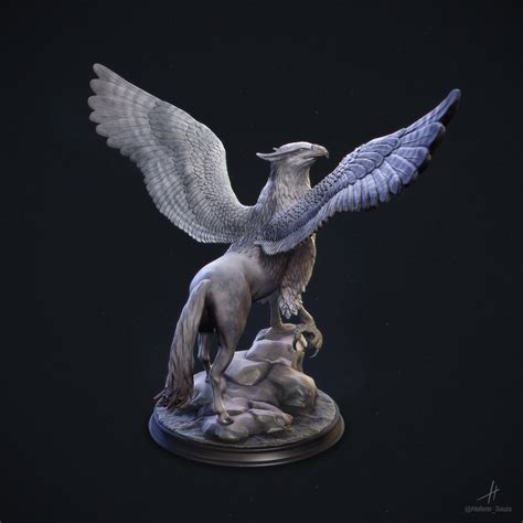 Stl File Griffin Hippogriff・3d Printing Design To Download・cults