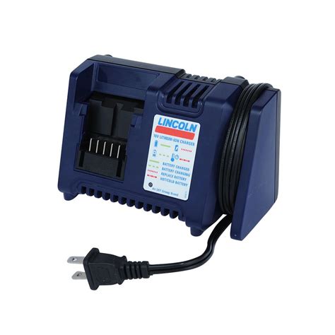 Lincoln Industrial 18 Volt Lithium Ion Battery Charger For Grease Gun