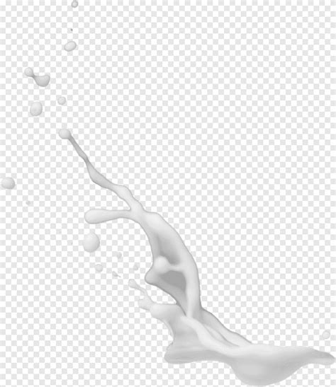 Splash Milk Liquid Black And White Milk Splash Milk Png Pngegg