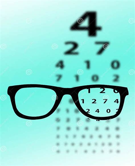 Eye Test Chart Stock Photo Image Of Care Optician Defect 28437498