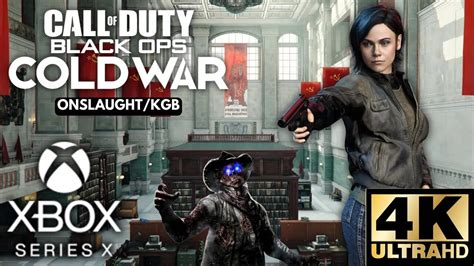 Call Of Duty Black Ops Cold War Zombies Gameplay Onslaught On Kgb