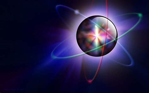 1920x1080px 1080p Free Download Atomic Orbit Colorful Atom