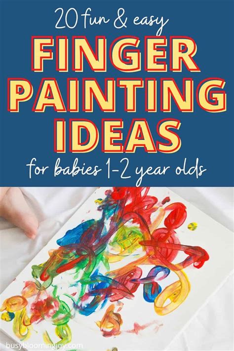 Finger Painting Ideas For Preschoolers