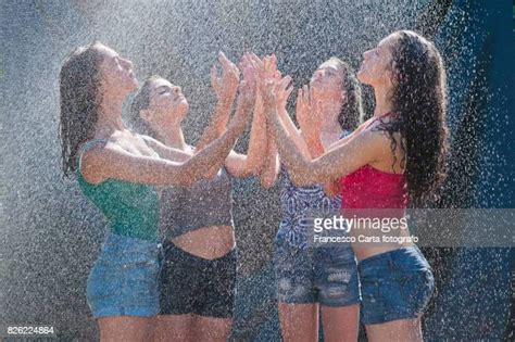 Teen Girls Taking A Shower Photos And Premium High Res Pictures Getty