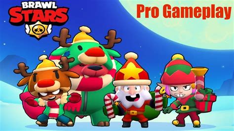 Merry Christmas Brawl Stars Pro Gameplay Youtube