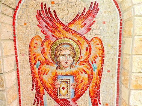 Gratis afbeelding engel Christendom brand heilige kunst mozaïek