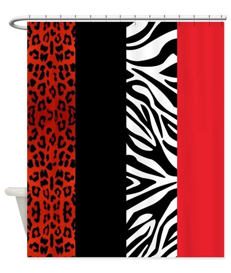 Leopard print bathroom set animal bath towels decor decorations download image. Memory Home Decorative Red Leopard and Zebra Animal Print ...