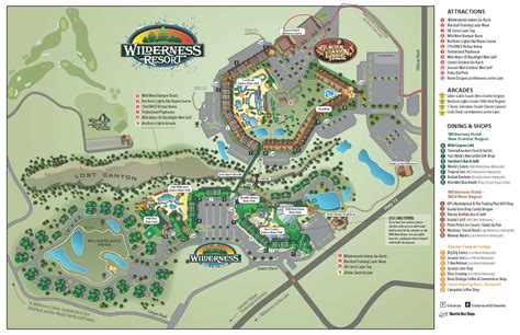 Wilderness Resort Dells Map