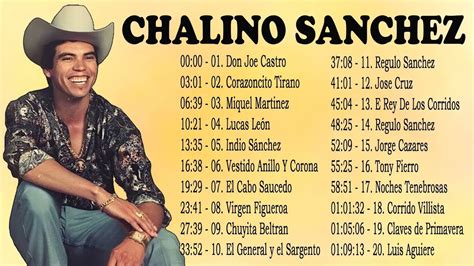 Chalino Sanchez 20 Exitos Puros Corridos Pesados Mix 2021 Youtube