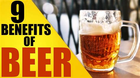 9 Surprising Health Benefits Of Drinking Beer Moderatelywhat Youtube