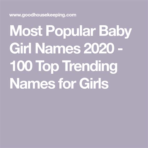 The Most Popular Girls Names Of 2020 Are Inspired By Elite Athletes