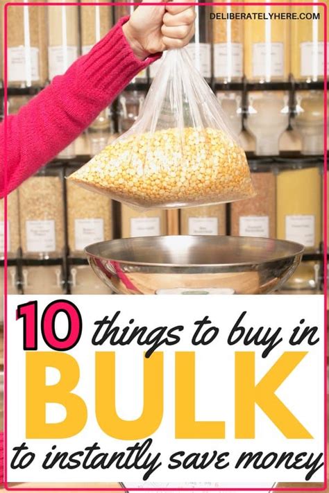 10 Things You Should Always Buy In Bulk To Save Money Deliberately Here