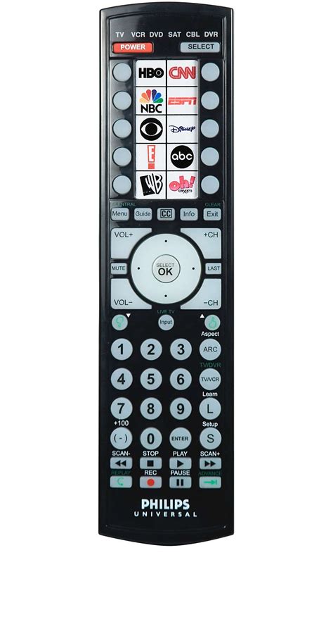 Connect online to your pc or mac computer and stay productive from anywhere. Perfect replacement Universal remote control SRU4106/27 ...