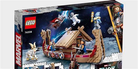 Thors New Love And Thunder Ship Led By Goats Revealed In Lego Set