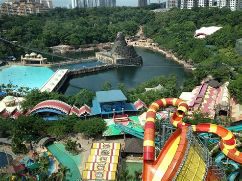 All the rides and attractions here are made out of lego bricks. Sunway Lagoon - Wikipedia