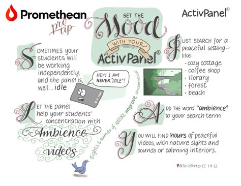 Set The Classroom Mood With Your Activpanel Learn Promethean