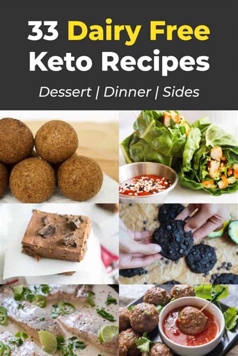 The 33 Best Dairy Free Keto Recipes KetoConnect