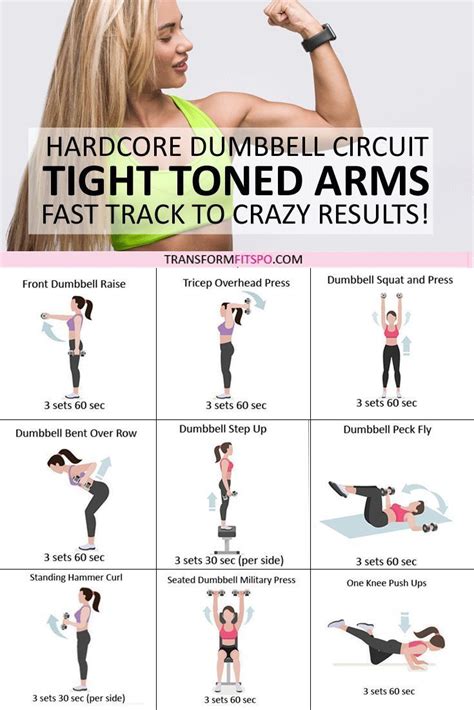Tone And Tighten Your Arms Dumbbell Progressive Circuit To Get Crazy