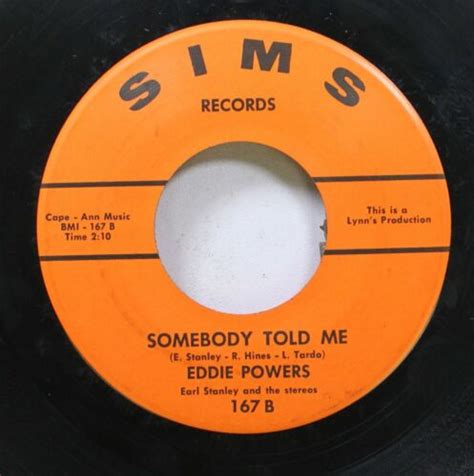 hear northern soul 45 eddie powers gypsy woman told me somebody told me on ebay