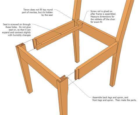 Kitchen Chair Plans Free Woodworking Plans Furniture Wood Chair Diy